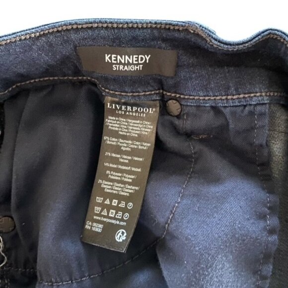 Liverpool Kennedy Straight Jeans in Halifax 24W - Picture 5 of 5